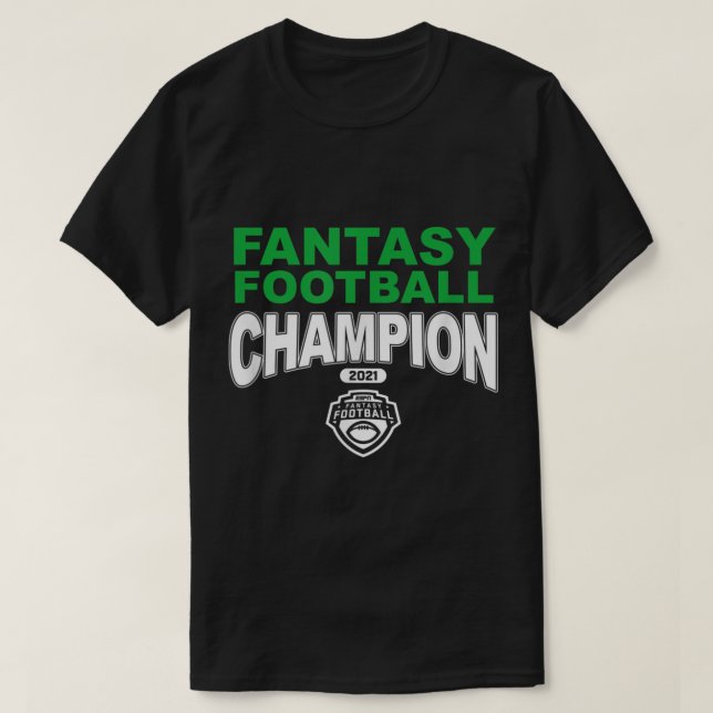 Camiseta Mens ESPN Fantasy Futebol Champion 2200 (Frente do Design)