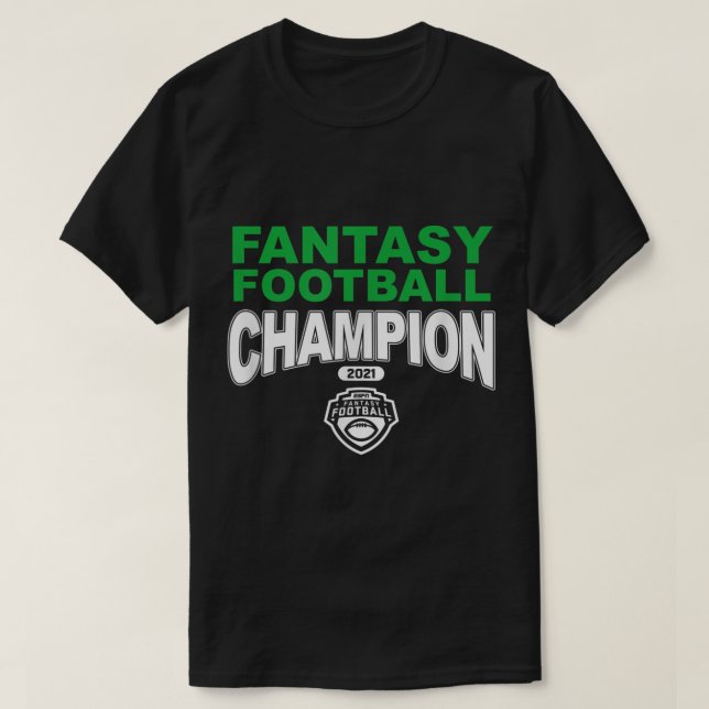 Camiseta Mens ESPN Fantasy Futebol Champion 2200 (Frente do Design)