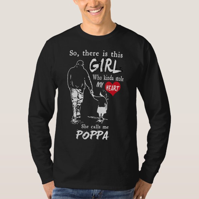 Camiseta Mens Essa Menina Que Meio Que Roubou Meu Coração Q (Frente)