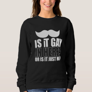 Camiseta Mens Está Gay Aqui Ou É Só Eu Surpreendido?