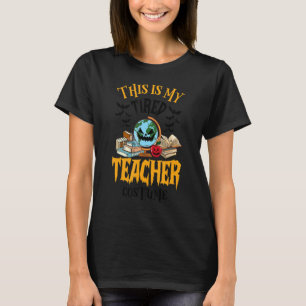 Camiseta Mens, Este é o meu Teacher Costume de Professores