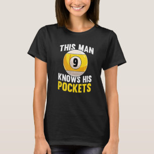 Camiseta Mens Este Homem Conhece As Mães De Bola 8 Dos Bols
