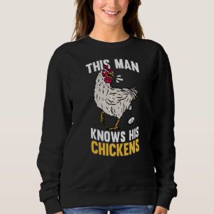 Camiseta Mens Este Homem Conhece O Farmador De Aves De Capo
