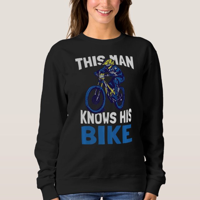Camiseta Mens Este Homem Conhece Os Bikers De Bicyc (Frente)