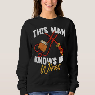 Camiseta Mens Este Homem Conhece Seu Engenheiro Elétrico Co