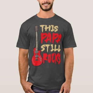 Camiseta Mens Este Papa Ainda Rocha, Pai De Violão825