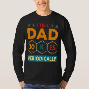 Camiseta Mens Eu Digo Ao Pai Piadas Periodicamente Vintage