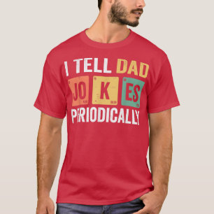 Camiseta Mens Eu Digo Às Piadas Pais Periodicamente Mas Ape