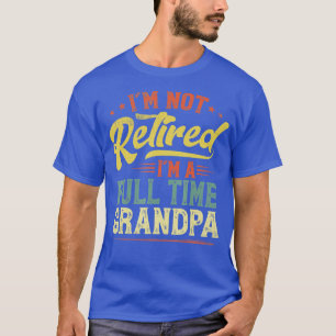 Camiseta Mens Eu Não Estou Aposentado Eu Sou Um Cheio De Vo