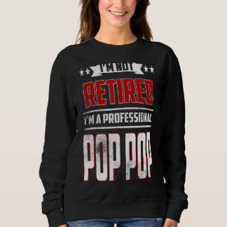 Camiseta Mens eu não estou aposentado um profissional Pop