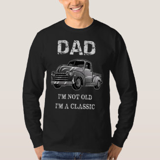 Camiseta Mens, eu não sou velho, sou um clássico carro clás