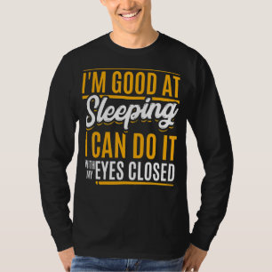 Camiseta Mens Eu Posso Fazer Isso Com Meus Olhos Fechados E