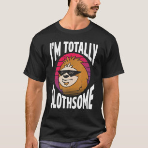 Camiseta Mens Eu Sou Totalmente Lenta Amor Lútero Lama Boni