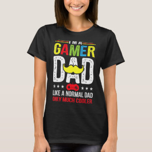 Camiseta Mens, eu sou um Pai de jogadores como um jogo de v