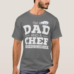 Camiseta Mens Eu Sou Um Pai E Um Dia de os pais De Fé De Ch