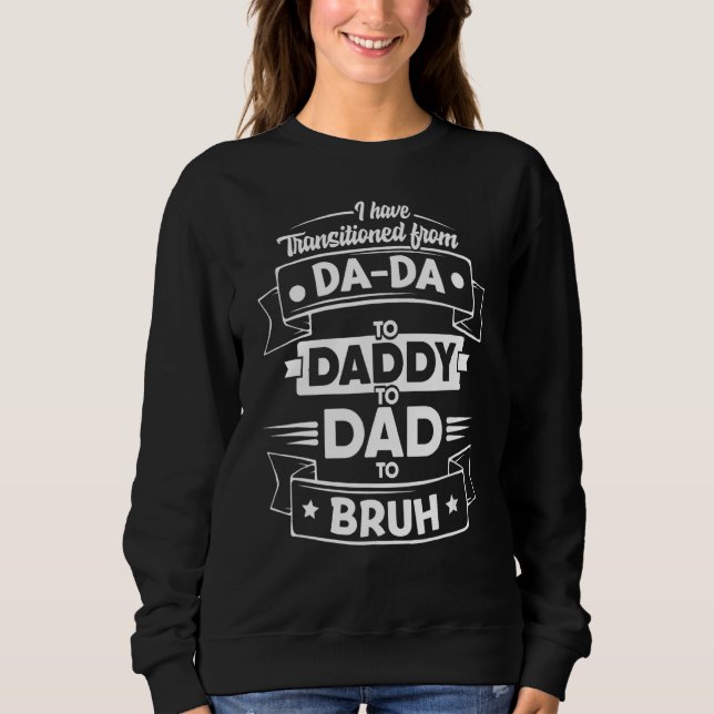 Camiseta Mens Eu Transitei De Da Para Pai Para Da (Frente)