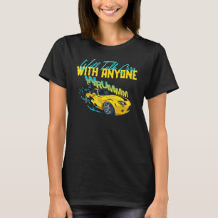 Camiseta Mens falarão com carros de qualquer um