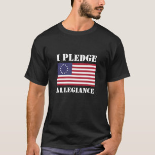 Camiseta Mens Fashion Patriotic I PLEDING ALEGANCE