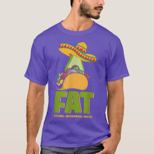 Camiseta Mens FAT Fiestas Avocados Tacos