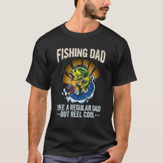 Camiseta Mens Fathers Day Fishing For A Fishing Dad