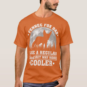 Camiseta Mens Fennec Fo Pai Como Um Pai Regular Fennec Fo F