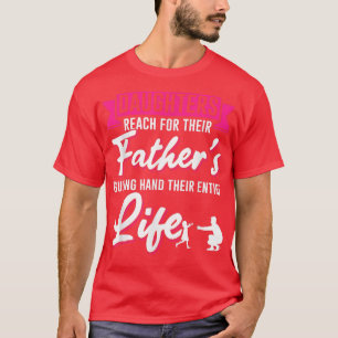 Camiseta Mens Filha Pai Pai Pai Papa Poppa Stepdad