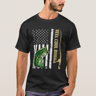 Camiseta Mens Flag Vintage Reel Legal Bubba Funny Pais Da