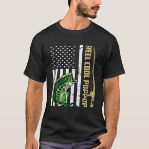 Camiseta Mens Flag Vintage Reel Legal Poppa Funny Pais Da