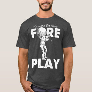 Camiseta Mens Foreplay Innuendo Humor Adulto De Golfe Engra