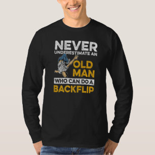 Camiseta Mens Free Running Para Um Parkour