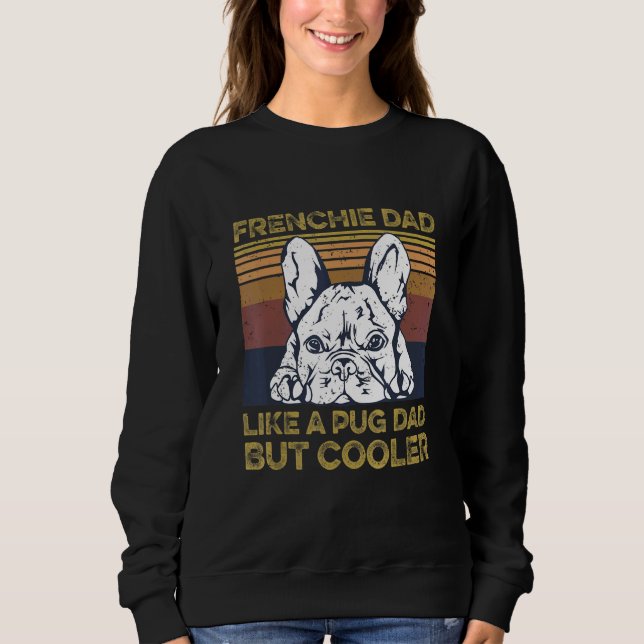 Camiseta Mens Frenchie Dog Cote Citação Para Seu Pai Francê (Frente)