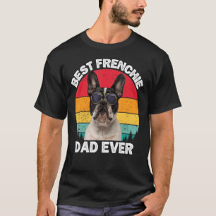 Camiseta Mens Frenchie Pai Proprietário Francês Do Bulldog 