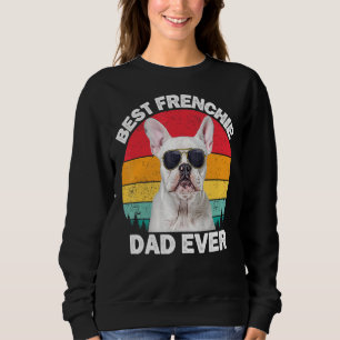 Camiseta Mens Frenchie Pai White Buldogue For Men D