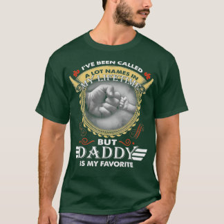 Camiseta Mens, fui chamado de Muitos Nomes, mas Pai é