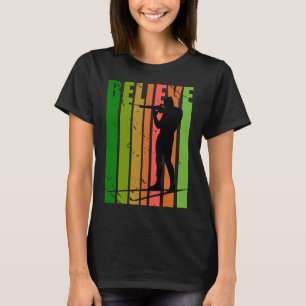 Camiseta Mens Funky Mens Atirando Armas Biatlo - Espírito