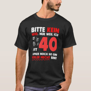 Camiseta Mens Funny 40Th Birthday 40 Years Saying Gift Idea