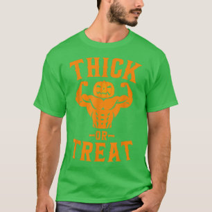 Camiseta Mens Funny Halloween Pumpkin Gym and Fitness Lover