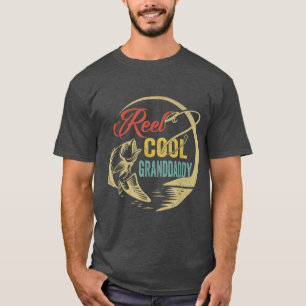 Camiseta Mens Funny Reel Legal Granddaddy Love Pescar 2598