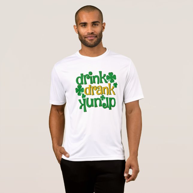 Camiseta Mens funny St.Patrick’s Day (Frente Completa)