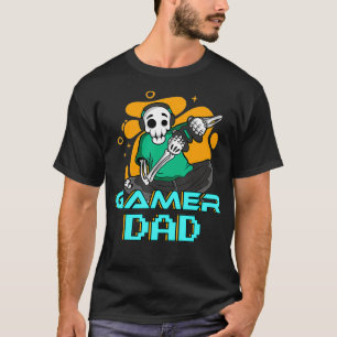 Camiseta Mens Gamer Pai Espetacular para jogos