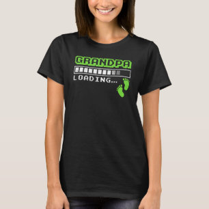 Camiseta Mens Gaming Vovô Carregando Levado Até O Vovô