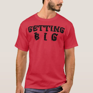 Camiseta Mens ganhando Malhação de ginástica grande
