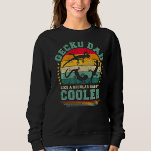 Camiseta Mens Gecko Pai Como Um Pai Regular, Mas Mais Frio