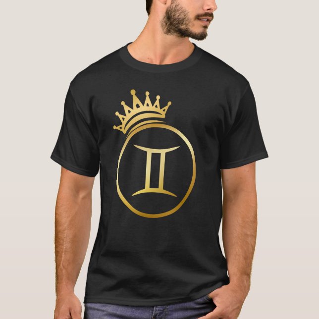 Camiseta Mens Gemini King (Frente)