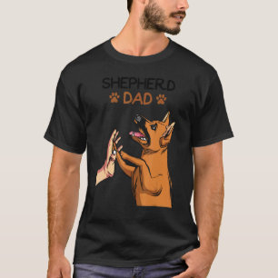 Camiseta Mens German Shepherd Dog Dad