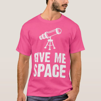 Camiseta Mens Give Me Space Telescope Solar System Galay St