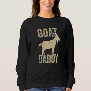Camiseta Mens Goat Pai o maior Pai de todos os tempos