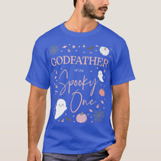 Camiseta Mens Godfather of Spooky One Girl First Birthday P