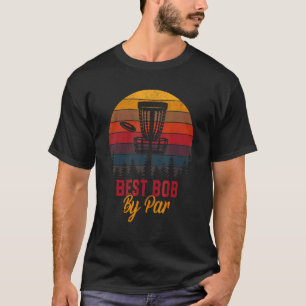 Camiseta Mens Golf Melhor Bob de Par Vovô Golfer do Pai