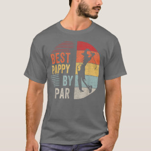 Camiseta Mens Golf Melhor Pappy Do Par Vovô Golfer Padre
